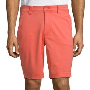 St John's Bay Men's Comfort Stretch Flat Front Short